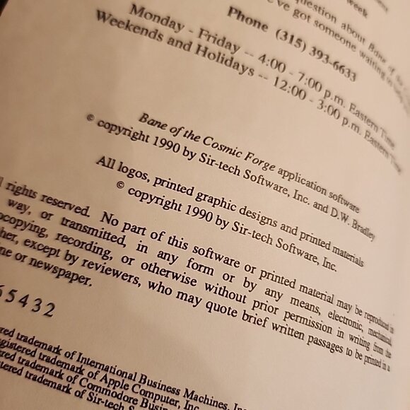 Wizardry Bane of the Cosmic Forge For Amiga Video Game Computer System - Picture 8 of 13